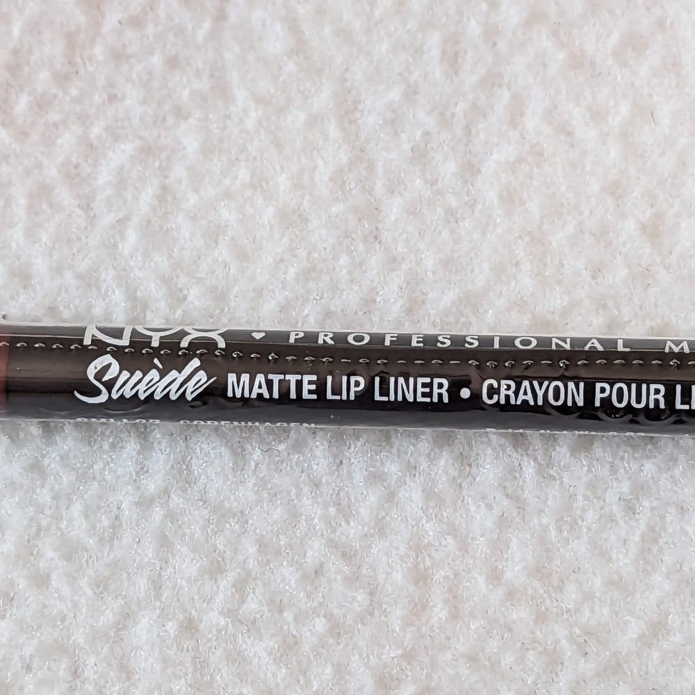 🌷4/$20 Copenhagen (Matte Rich Plum) Suede Matte Lip Liner Vegan NYX - Picture 9 of 11